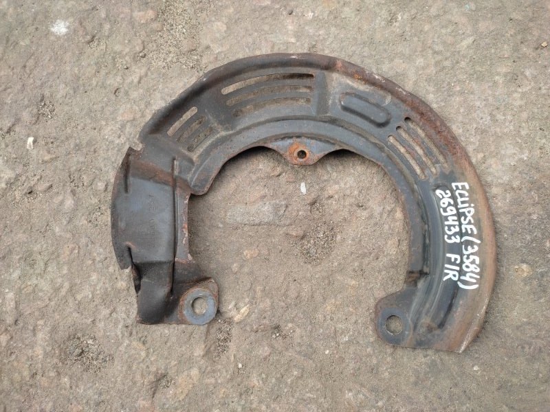 Защита тормозного диска передняя правая MITSUBISHI ECLIPSE 05-08 2008 DK 2.4 4G69 MR569680 Б/У