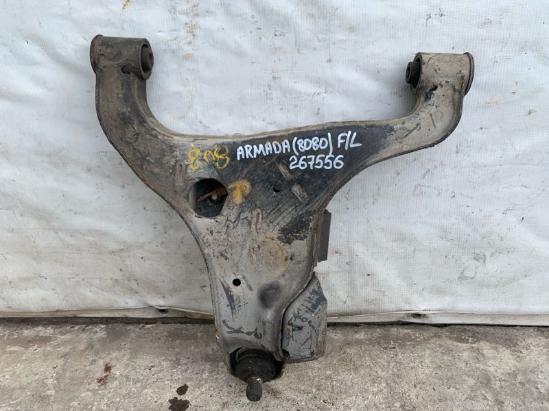 Запчасть рычаг передней подвески нижний левый NISSAN QX56 / TITAN / ARMADA 04-16 2008 VK56DE 54501-ZQ00A Б/У Рычаг передней подвески нижний левый NISSAN QX56 / TITAN / ARMADA 04-16 2008 VK56DE 54501-ZQ00A Б/У