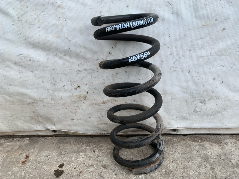 Пружина задней подвески NISSAN QX56 / TITAN / ARMADA 04-16 2008 VK56DE 55020-ZQ00A Б/У