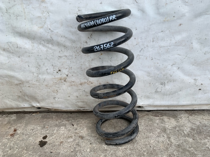 Пружина задней подвески NISSAN QX56 / TITAN / ARMADA 04-16 2008 VK56DE 55020-ZQ00A Б/У