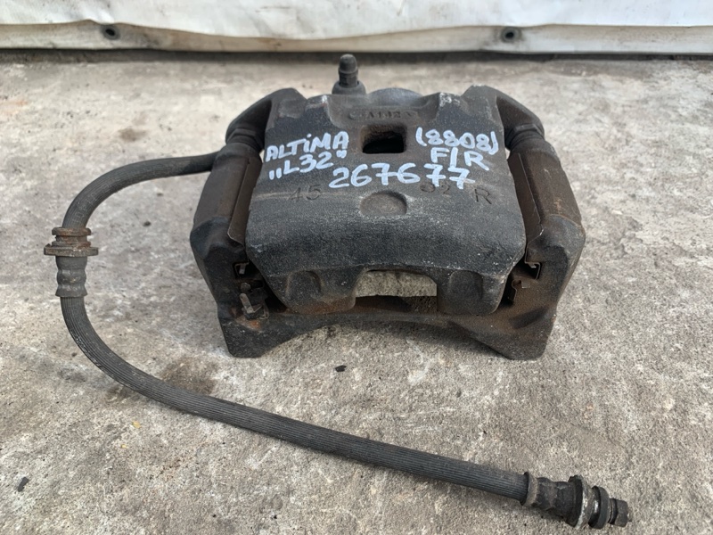 Суппорт тормозной передний правый ALTIMA L32 07-12 2012 Седан 2.5 QR25DE Суппорт тормозной передний правый ALTIMA L32 07-12 2012 Седан 2.5 QR25DE