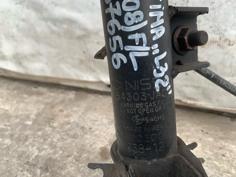 Амортизатор передний левый ALTIMA L32 07-12 2012 Седан 2.5 QR25DE