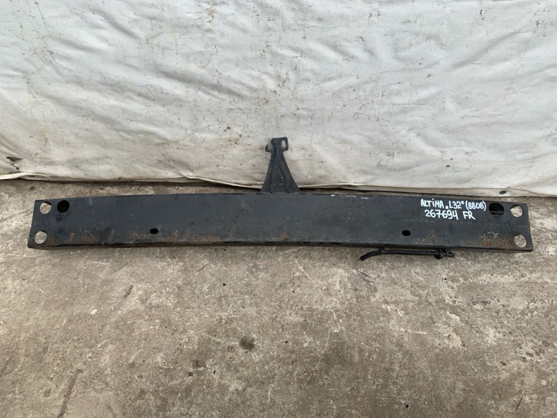 Усилитель переднего бампера NISSAN ALTIMA L32 07-12 2012 Седан 2.5 QR25DE 62030-ZX00A Б/У