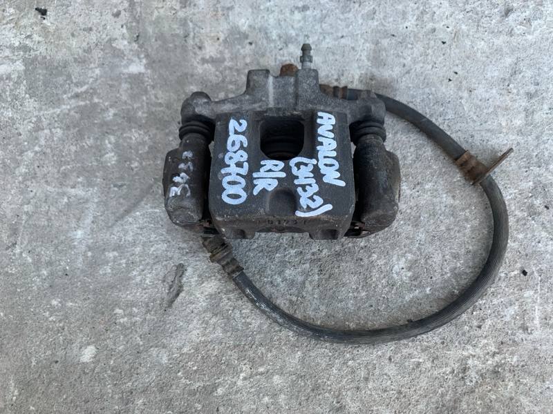 Суппорт тормозной задний правый TOYOTA AVALON 99-05 2000 3.0 1MZFE 47730-07040 Б/У