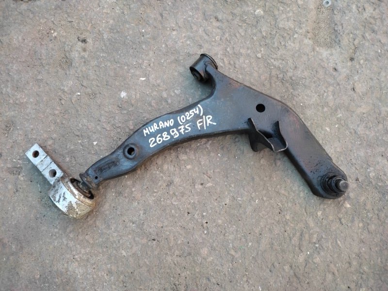 Запчасть рычаг передней подвески нижний правый NISSAN MURANO Z50 02-07 2004 3.5 VQ35DE 54500-CA010 Б/У Рычаг передней подвески нижний правый NISSAN MURANO Z50 02-07 2004 3.5 VQ35DE 54500-CA010 Б/У