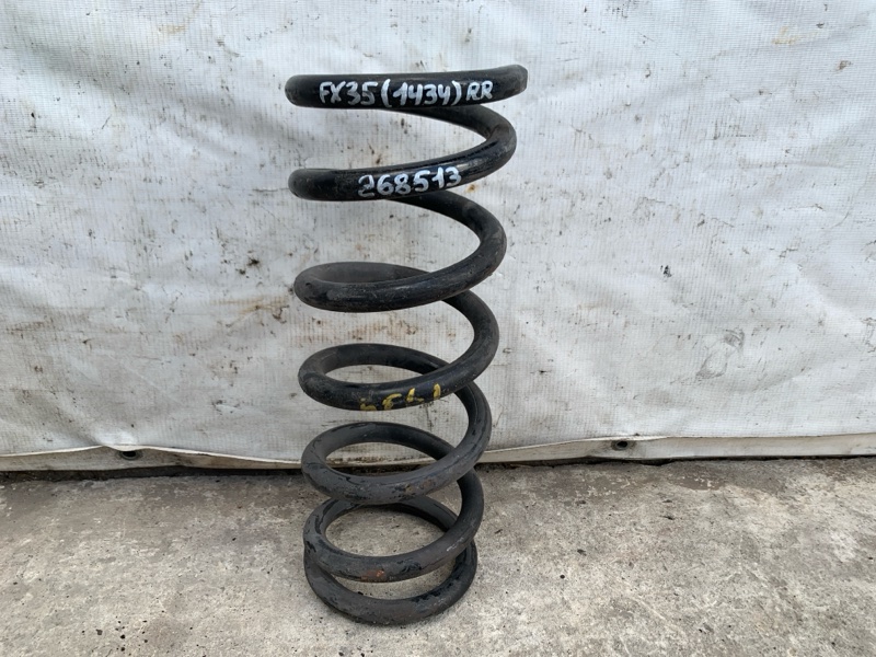 Пружина задней подвески INFINITI FX S50 03-08 2005 3.5 VQ35DE 55020-CG106 Б/У