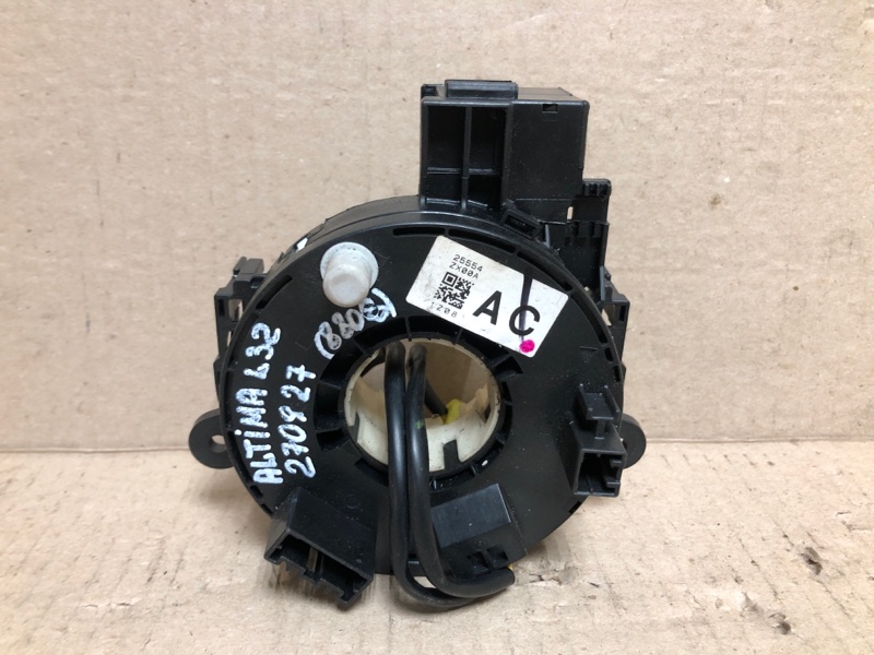 Шлейф Airbag NISSAN ALTIMA L32 07-12 2012 Седан 2.5 QR25DE 25554-ZX00A Б/У