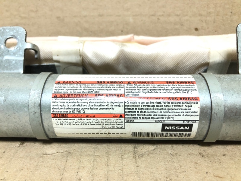 Подушка безопасности (штора) правая NISSAN ALTIMA L32 07-12 Седан 2.5 QR25DE