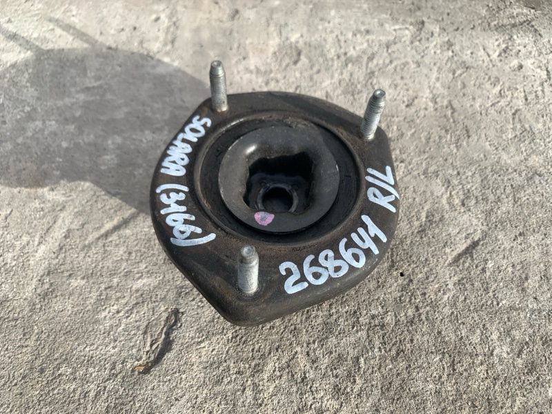 Опора амортизатора задняя левая TOYOTA SOLARA 03-09 2004 3.3 3MZFE 48760-06061 Б/У