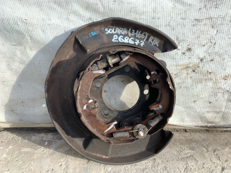 Тормозной механизм правый TOYOTA SOLARA 03-09 2004 3.3 3MZFE 46503-06030 Б/У