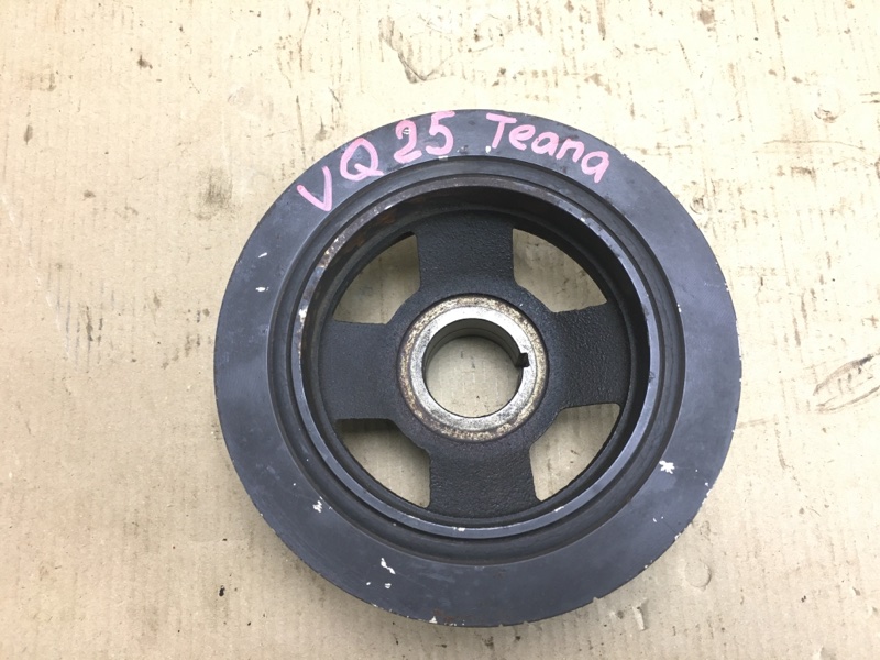Шкив коленвала NISSAN TEANA J32 08-14 VQ25 12303-3WS0A Б/У