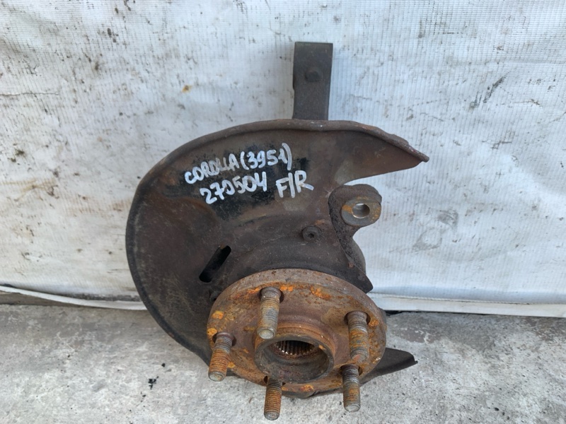 Кулак поворотный правый COROLLA 120 00-07 2004 ZZE130L 1.8L 1ZZ-FE Кулак поворотный правый COROLLA 120 00-07 2004 ZZE130L 1.8L 1ZZ-FE