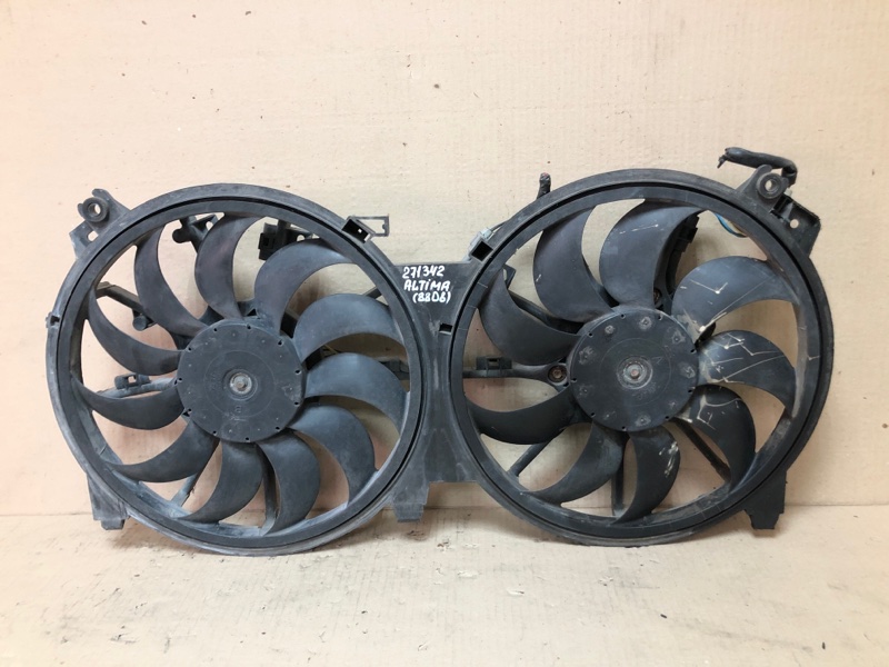 Диффузор вентилятора основного радиатора NISSAN ALTIMA L32 07-12 2012 Седан 2.5 QR25DE 21481-ZX50A Б/У