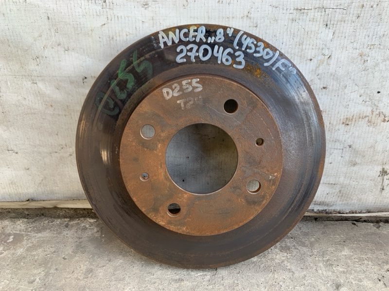 Тормозной диск передний MITSUBISHI LANCER 4/5/6/7/8 88-02 00-03 8 2.0 4G94 Б/У