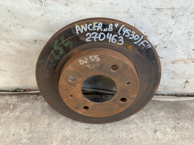 Тормозной диск передний LANCER 4/5/6/7/8 88-02 00-03 8 2.0 4G94