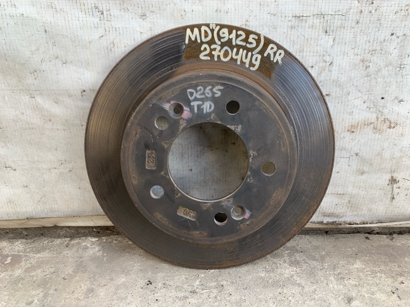 Тормозной диск задний HYUNDAI ELANTRA MD 10-15 2015 MD 1.8 G4NB 58411-3Y300 Б/У