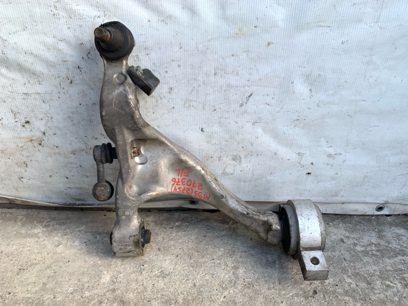 Рычаг передней подвески нижний левый INFINITI M35/M45 04-10 2006 3.5 VQ35DE 54501-EG00A Б/У