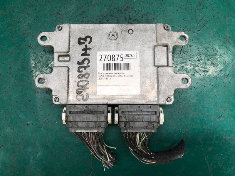 Блок управления двигателем 3 BK 03-08 2006 SEDAN 2.3 L3 Блок управления двигателем 3 BK 03-08 2006 SEDAN 2.3 L3