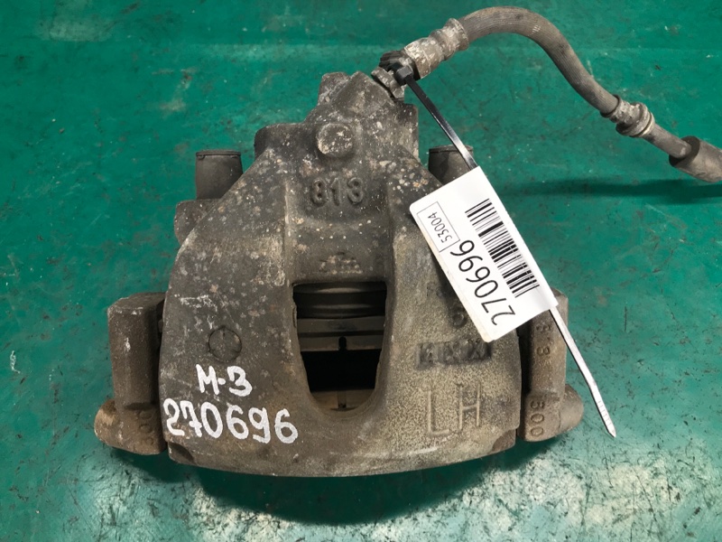 Запчасть суппорт тормозной передний левый MAZDA 3 BK 03-08 2005 SEDAN 2.3 BPYK-33-71XA Б/У Суппорт тормозной передний левый MAZDA 3 BK 03-08 2005 SEDAN 2.3 BPYK-33-71XA Б/У