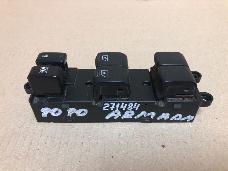 Блок управления стеклоподъемниками передний левый NISSAN QX56 / TITAN / ARMADA 04-16 2008 VK56DE 25401-ZW00A Б/У