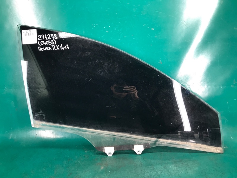 Стекло двери переднее правое ACURA TLX 14-17 2016 2.4 K24W7 73300-TZ3-A00 Б/У