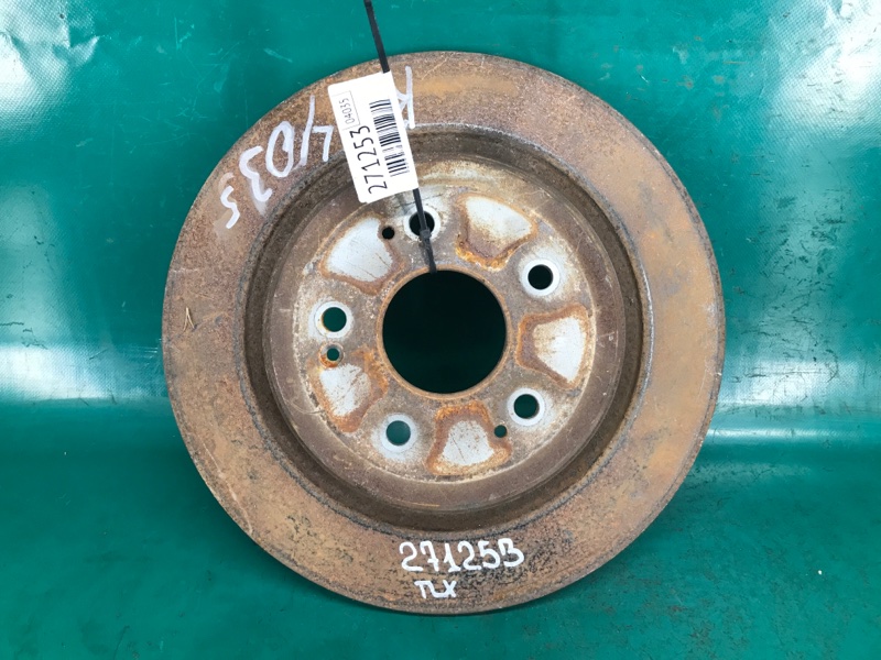 Запчасть тормозной диск задний ACURA TLX 14-17 2016 2.4 K24W7 42510-TZ3-A51 Б/У Тормозной диск задний ACURA TLX 14-17 2016 2.4 K24W7 42510-TZ3-A51 Б/У