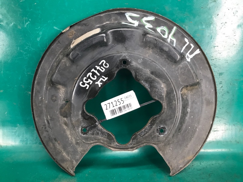 Защита тормозного диска задняя левая ACURA TLX 14-17 2016 2.4 K24W7 43253-TZ3-A50 Б/У