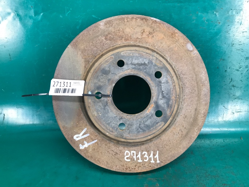 Тормозной диск передний NISSAN NV200 USA 13- 2018 2.0 MR20DE 40206-3LM0A Б/У