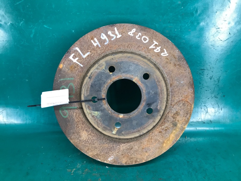 Запчасть тормозной диск передний NISSAN NV200 USA 13- 2018 2.0 MR20DE 40206-3LM0A Б/У Тормозной диск передний NISSAN NV200 USA 13- 2018 2.0 MR20DE 40206-3LM0A Б/У