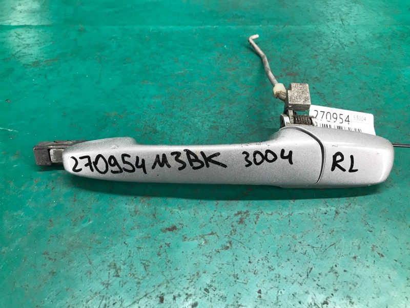 Ручка двери наружная задняя левая MAZDA 3 BK 03-08 2005 SEDAN 2.3 G22C-59-410C67 Б/У