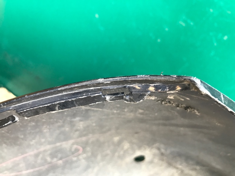 Бампер задний ES350 06-12