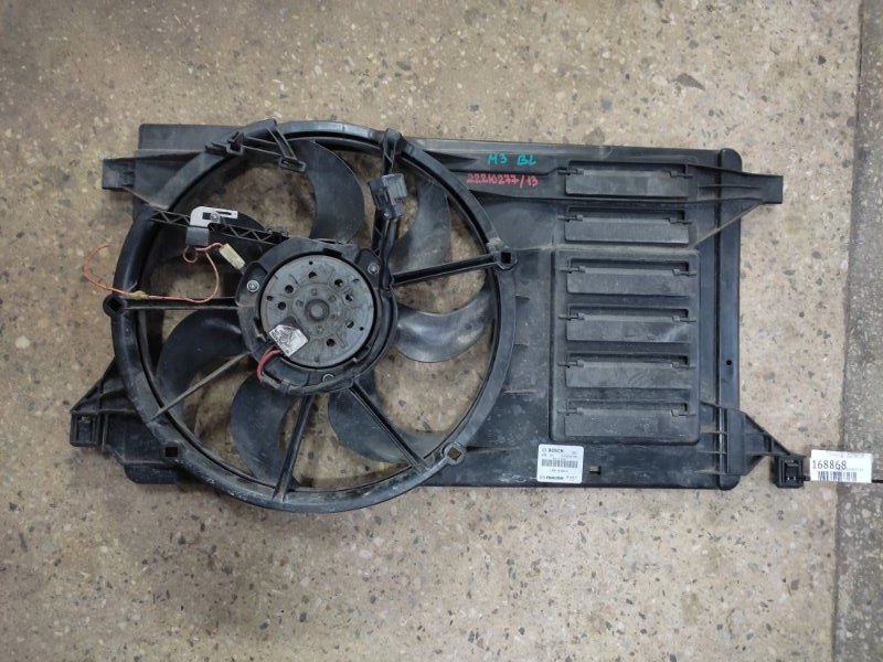 Диффузор вентилятора основного радиатора MAZDA 3 BL 09-13 LF8B-15-025-H Б/У