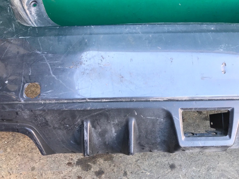 Бампер задний WRX STI 2014 -