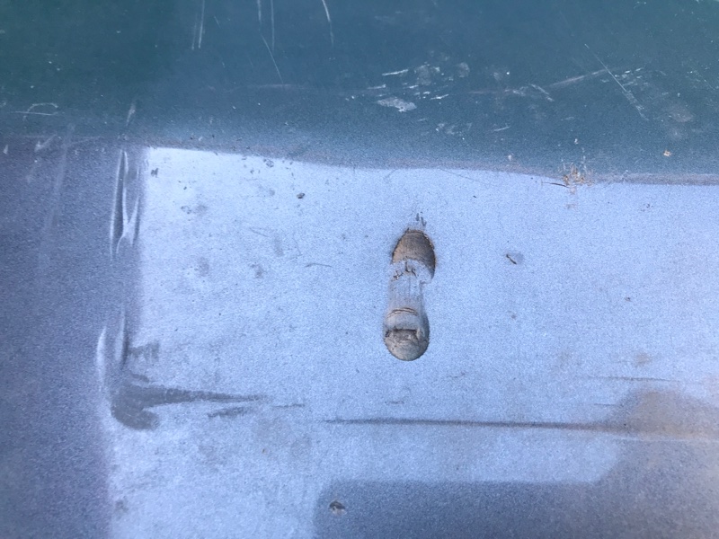 Бампер задний WRX STI 2014 -