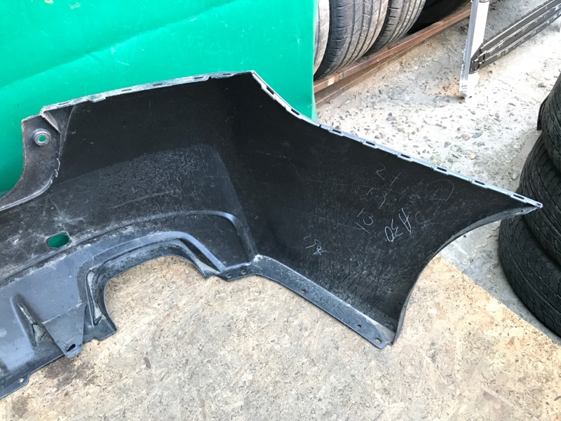 Бампер задний WRX STI 2014 -