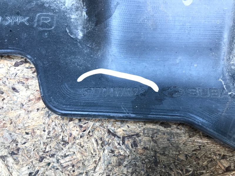 Бампер задний WRX STI 2014 -