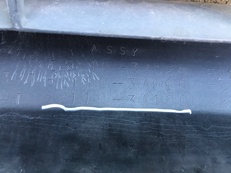 Бампер передний GS300 97-05