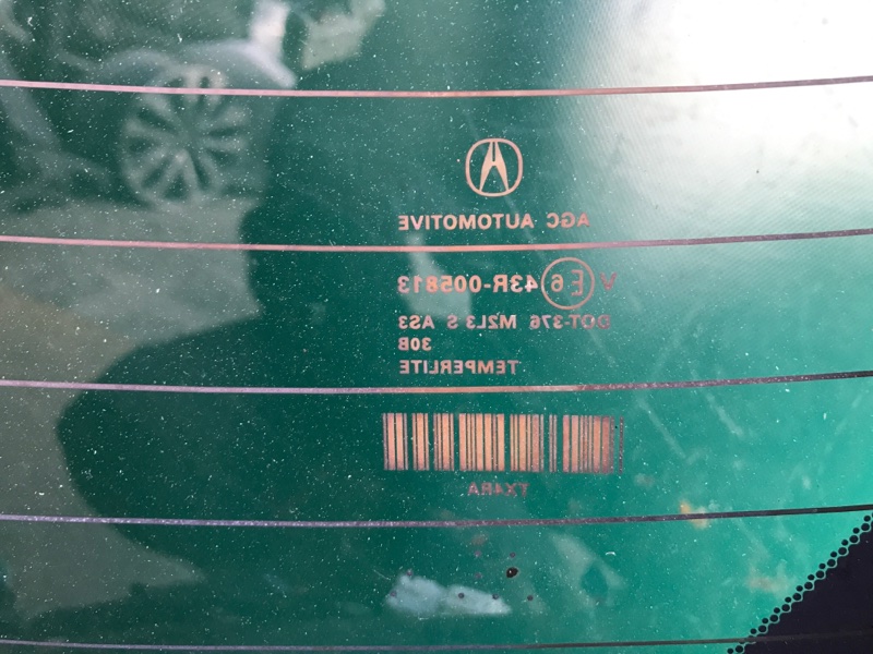 Крышка багажника задняя RDX 12-19 2014 Внедорожник 3.5 J35Z2