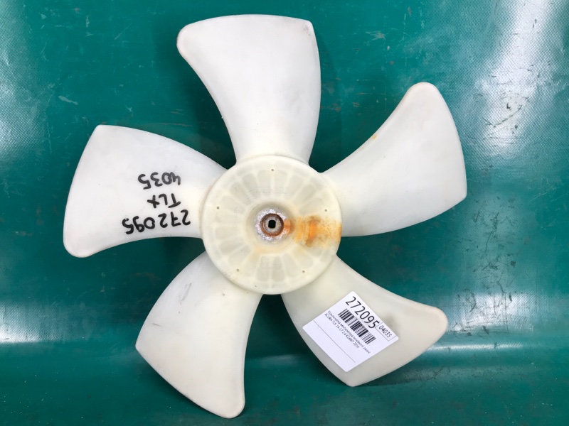 Крыльчатка вентилятора основного радиатора левая ACURA TLX 14-17 2016 2.4 K24W7 19020-R40-A01 Б/У