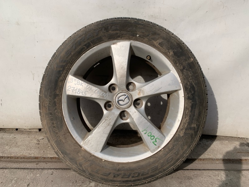 Диск R16 MAZDA 3 BK 03-08 2005 SEDAN 2.3 99654-16560 Б/У