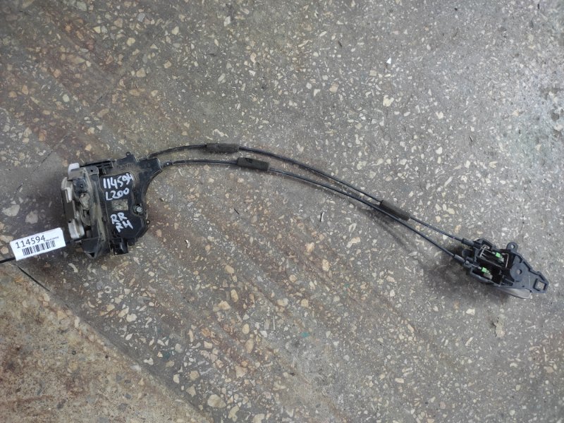 Замок двери задний правый MITSUBISHI L200 06-14 5745A094 Б/У