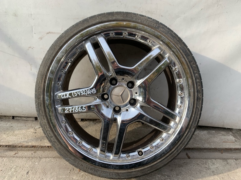 Запчасть диск r19 MERCEDES CLK-CLASS 209 02-10 2006 COUPE M272960 3.5L A 220 400 15 02 Б/У Диск R19 MERCEDES CLK-CLASS 209 02-10 2006 COUPE M272960 3.5L A 220 400 15 02 Б/У