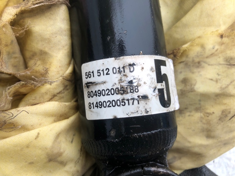 Амортизатор задний PASSAT B7 11-15 2012 CBTA 2.5L