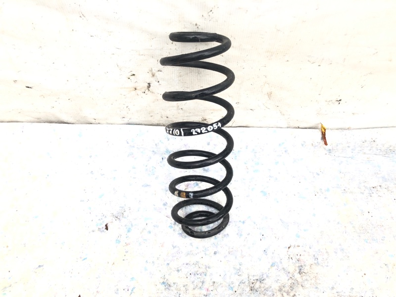 Пружина задней подвески VOLKSWAGEN PASSAT B7 11-15 2012 CBTA 2.5L 3C0 511 115 AB Б/У