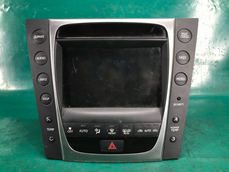 Монитор LEXUS GS350 GS300 05-11 2008 Седан 3.5 2GR-FSE 86111-30A20-C0 Б/У