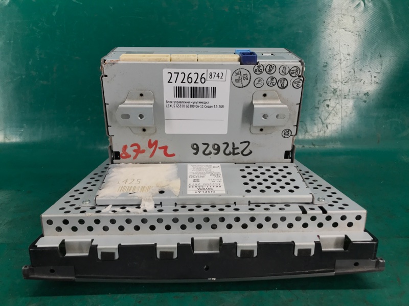 Монитор GS350 GS300 05-11 2008 Седан 3.5 2GR-FSE