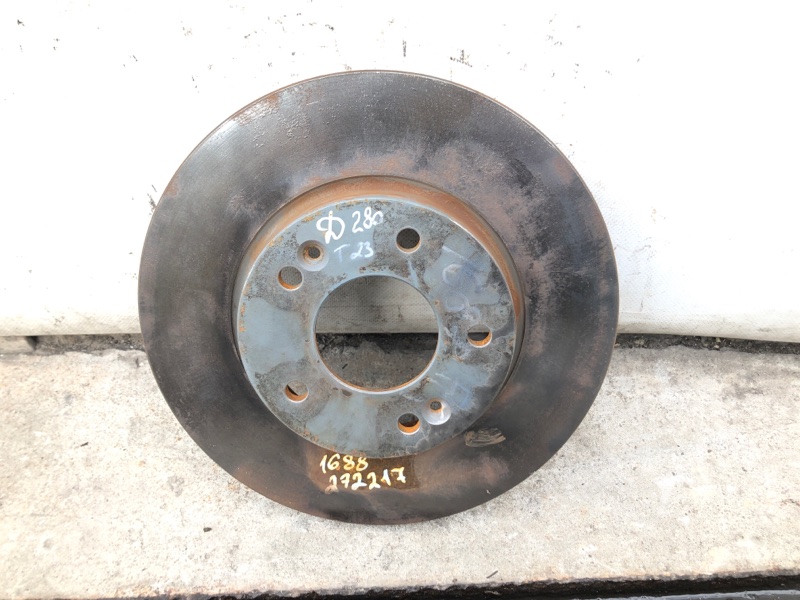 Запчасть тормозной диск передний HYUNDAI ELANTRA MD 10-15 2013 1.8 G4NB 51712-3X000 Б/У Тормозной диск передний HYUNDAI ELANTRA MD 10-15 2013 1.8 G4NB 51712-3X000 Б/У