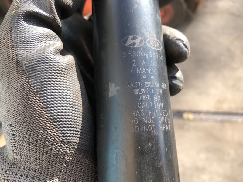 Амортизатор задний ELANTRA MD 10-15 2013 1.8 G4NB