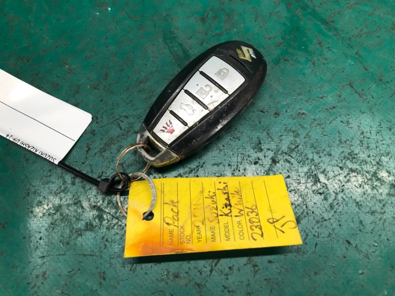 Ключ зажигания SUZUKI KIZASHI 09-14 37172-57L20 Б/У