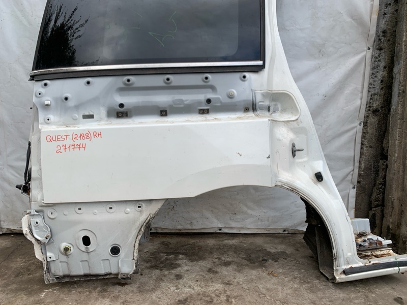 Четверть кузова задняя задний правый NISSAN QUEST S 11-17 Минивен E52 3.5